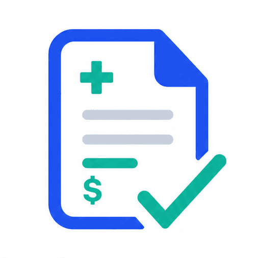 FSA Ready logo showing a medical claim document with a check mark.