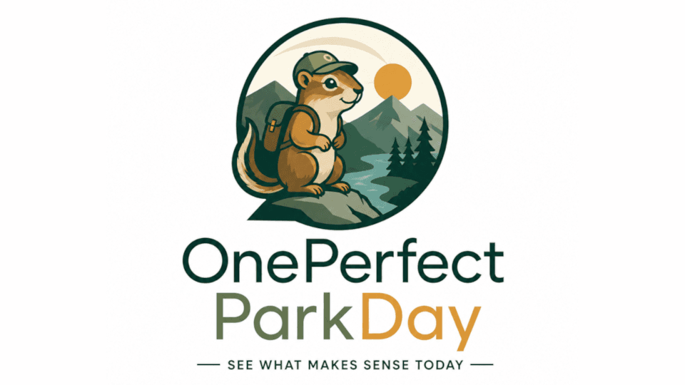 One Perfect Park Day logo with the tagline See what makes sense today.